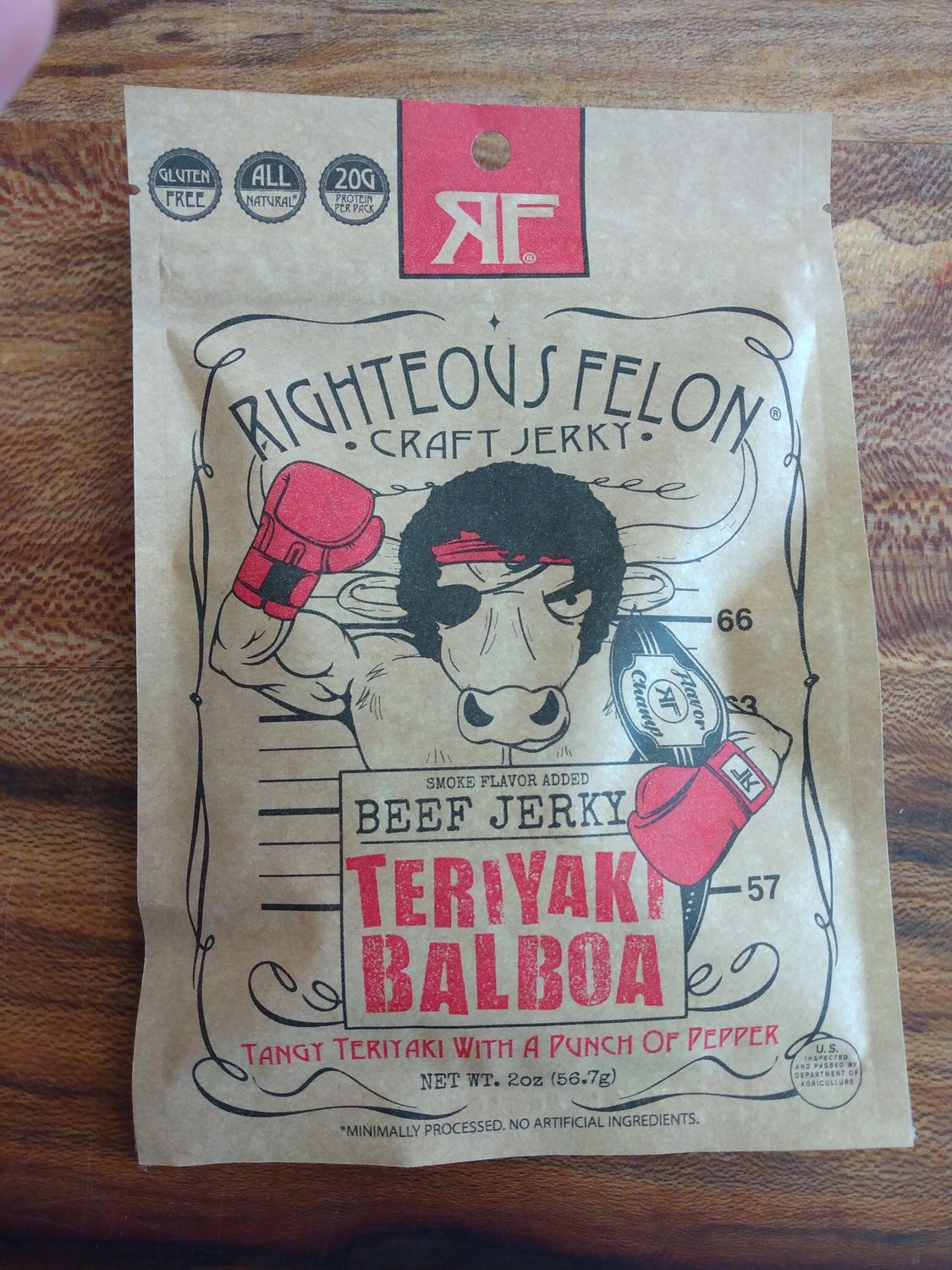 Righteous Felon Teriyaki Balboa