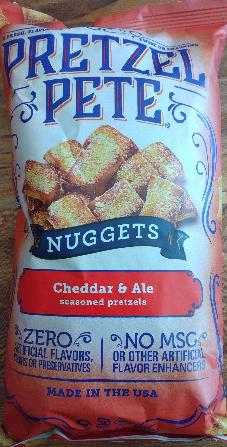 Pretzel Pete Nuggets - Cheddar &amp; Ale