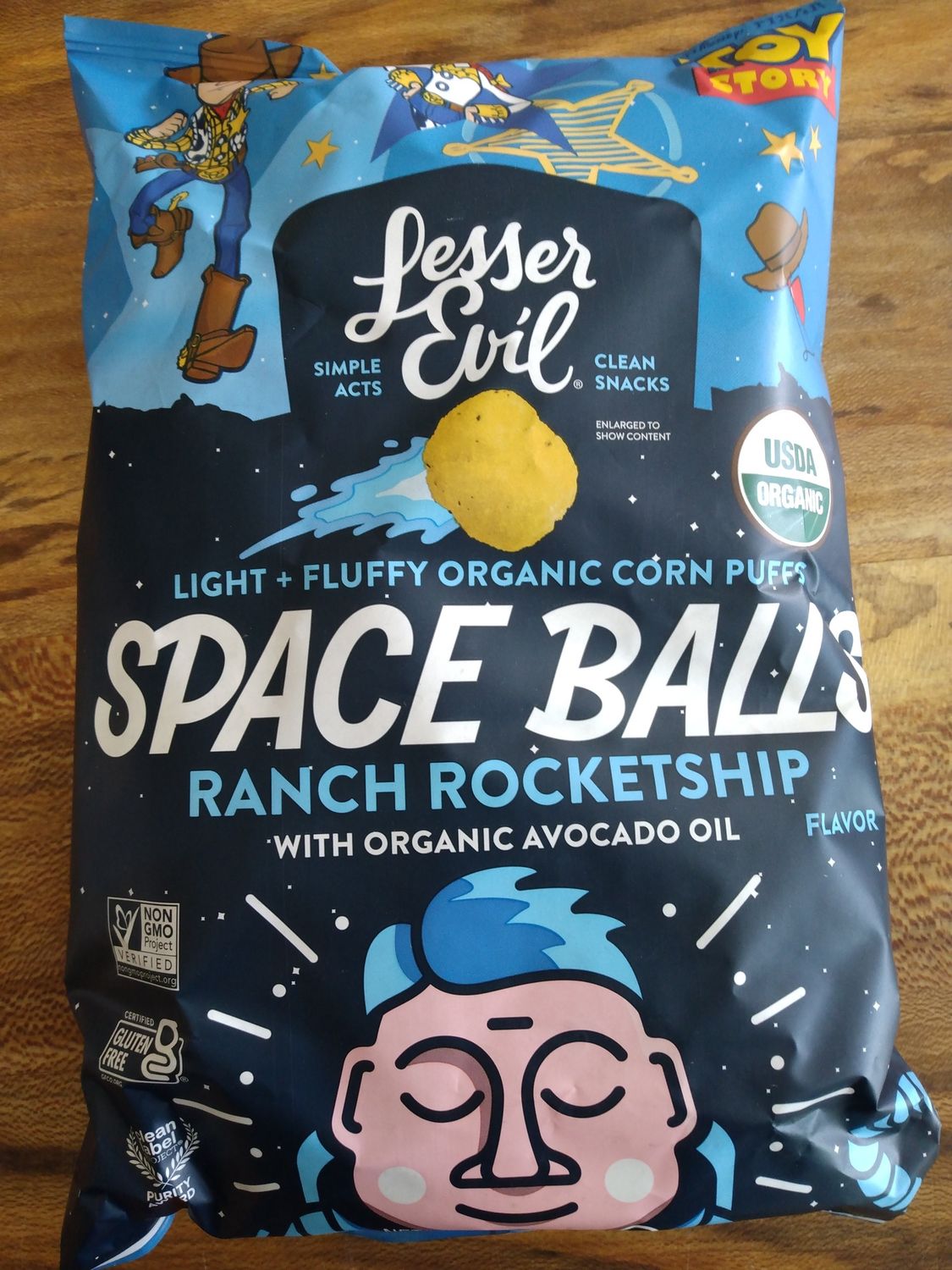 Lesser Evil Space Balls- Ranch Rocket Ship