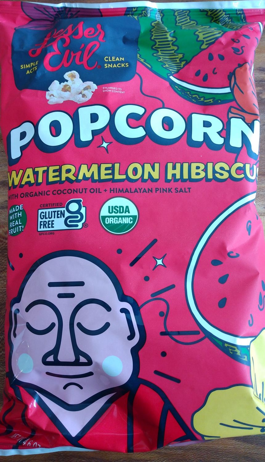 Organic Popcorn, Watermelon Hibiscus