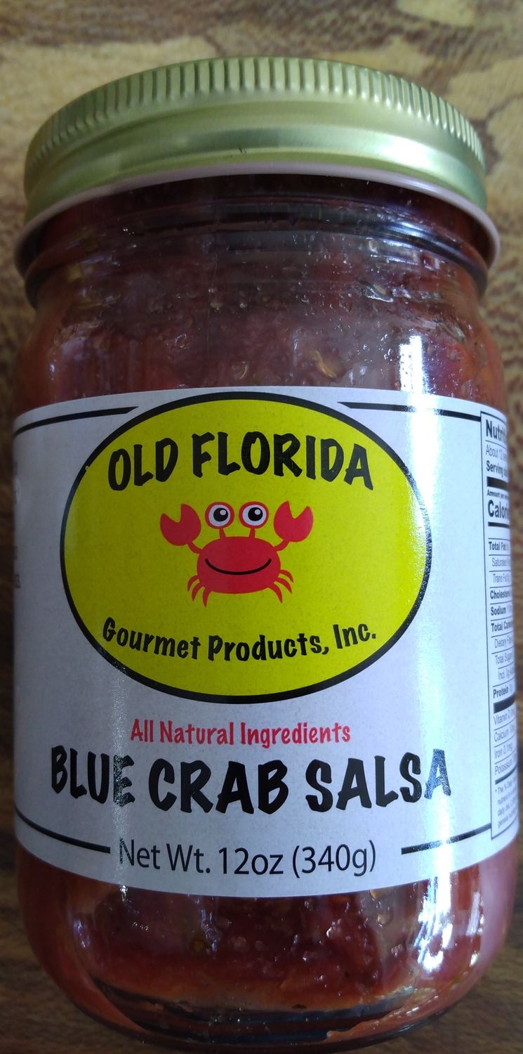 Old Florida Gourmet Salsa - Mild Blue Crab