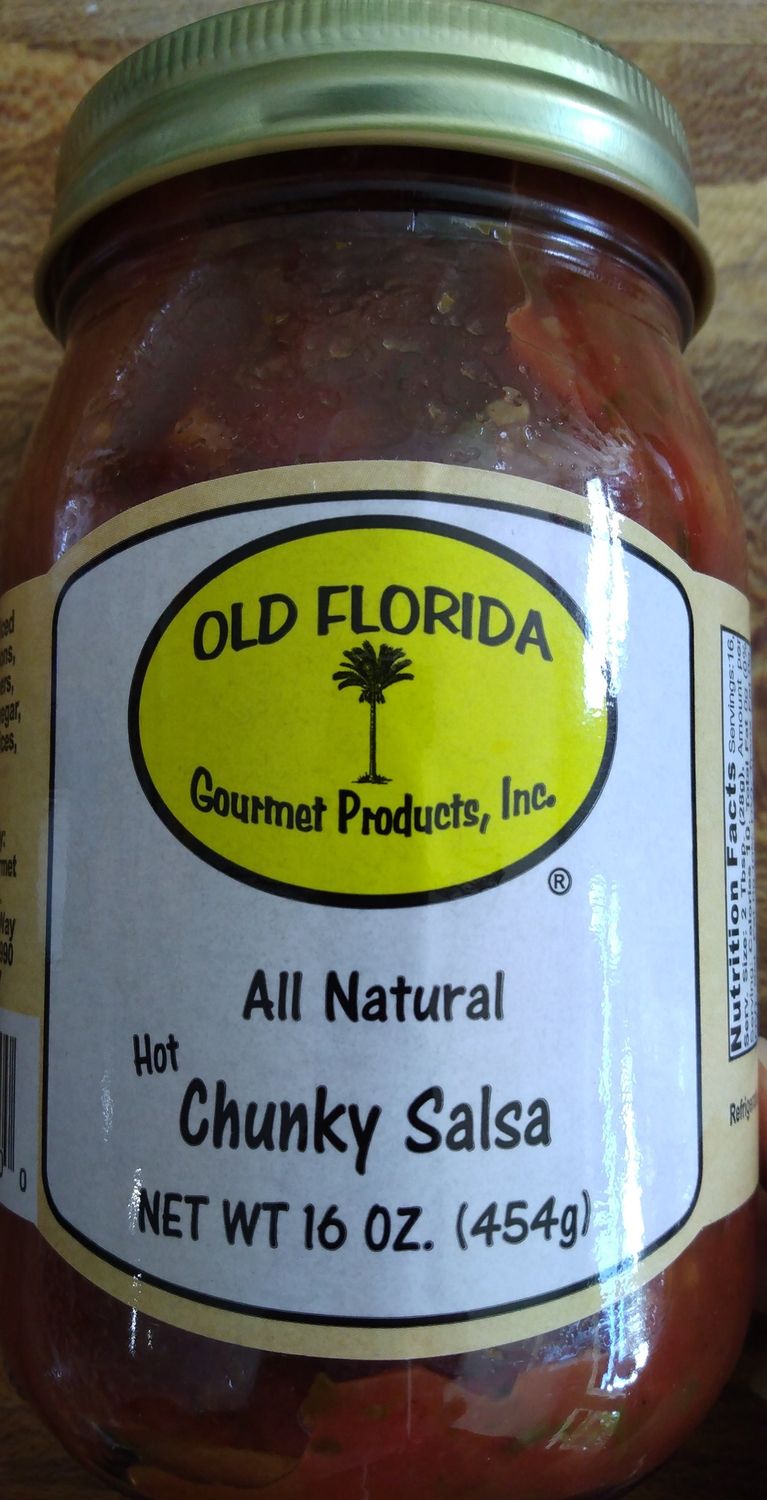 Old Florida Gourmet Salsa - Hot Chunky