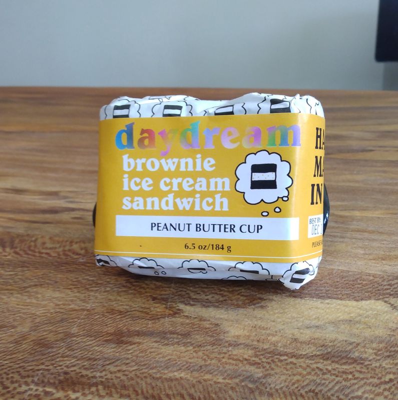 Daydream Brownie Ice Cream Sandwiches Peanut Butter Cup