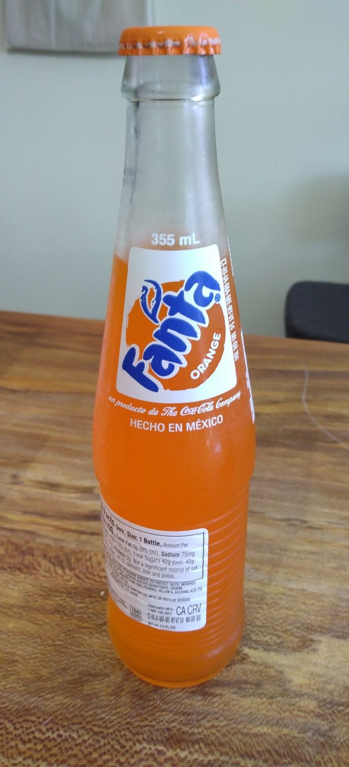 Fanta bottle