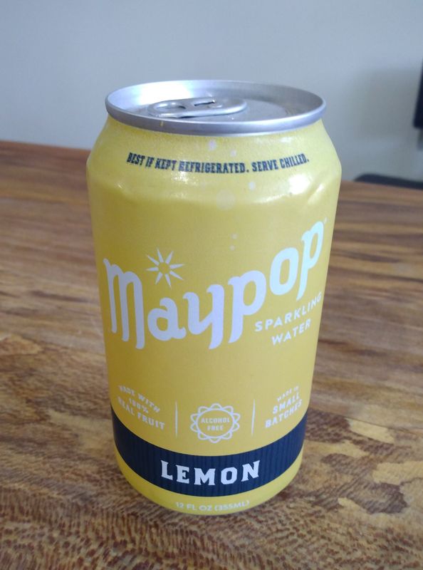 Maypop Sparkling Water Lemon