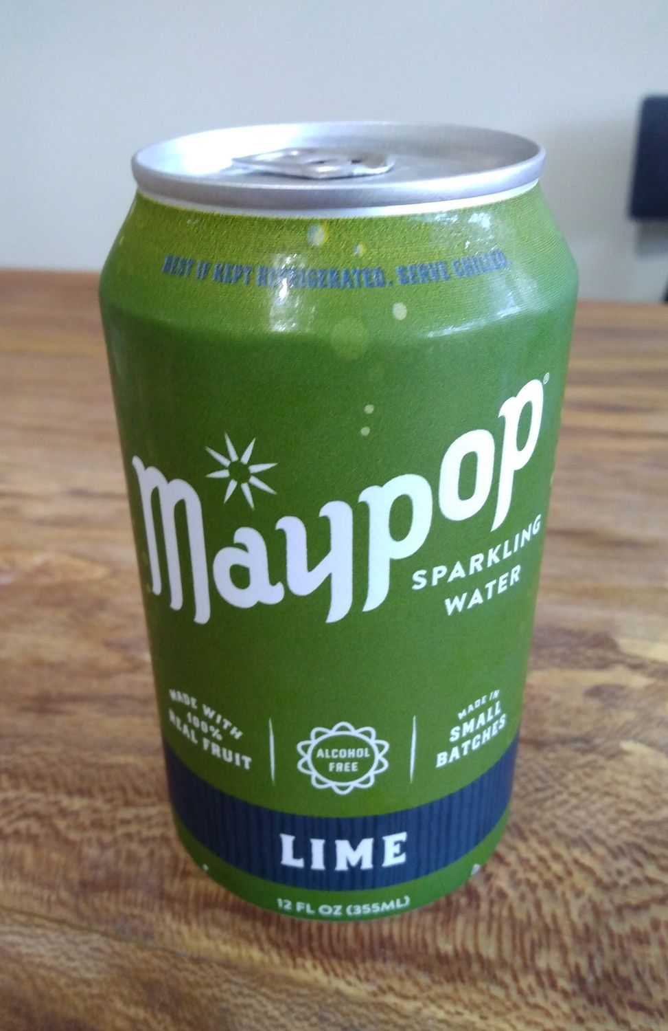 Maypop Sparkling Water Lime