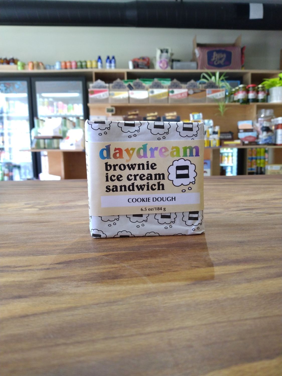 Daydream Brownie Ice Cream Sandwiches - Cookie Dough