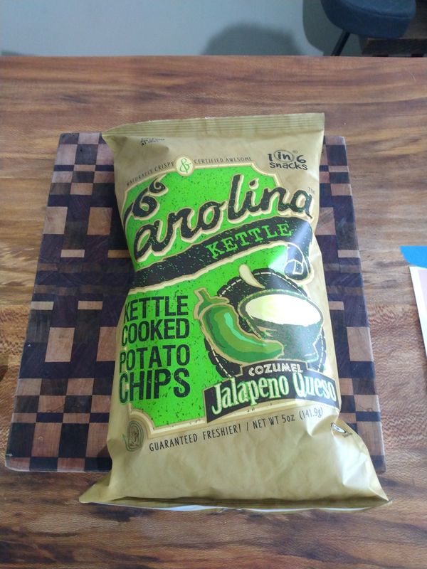 Carolina Kettle Potato Chips - Cozumel Jalapeno Queso