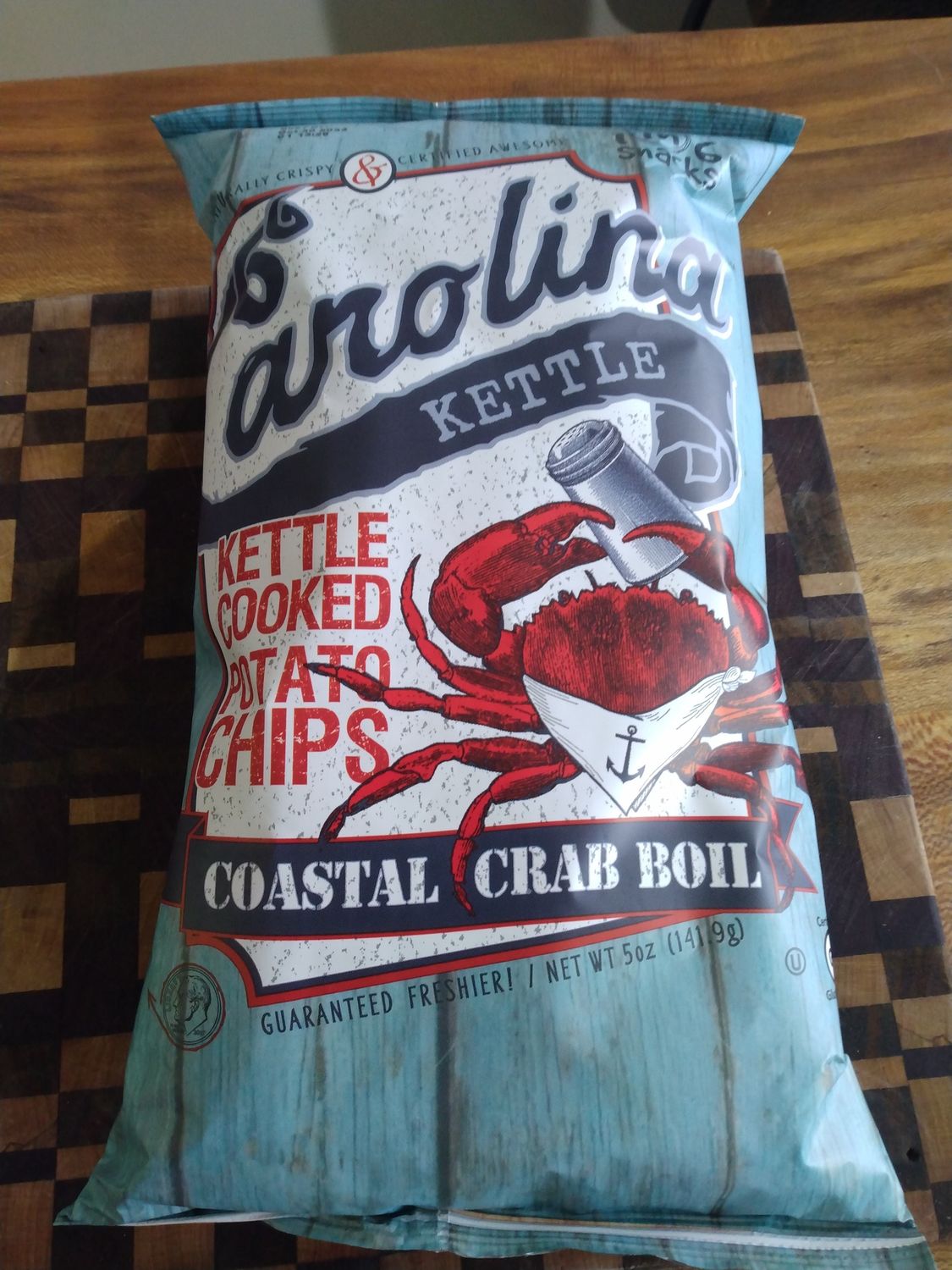 Carolina Kettle Potato Chips - Coastal Crab Boil