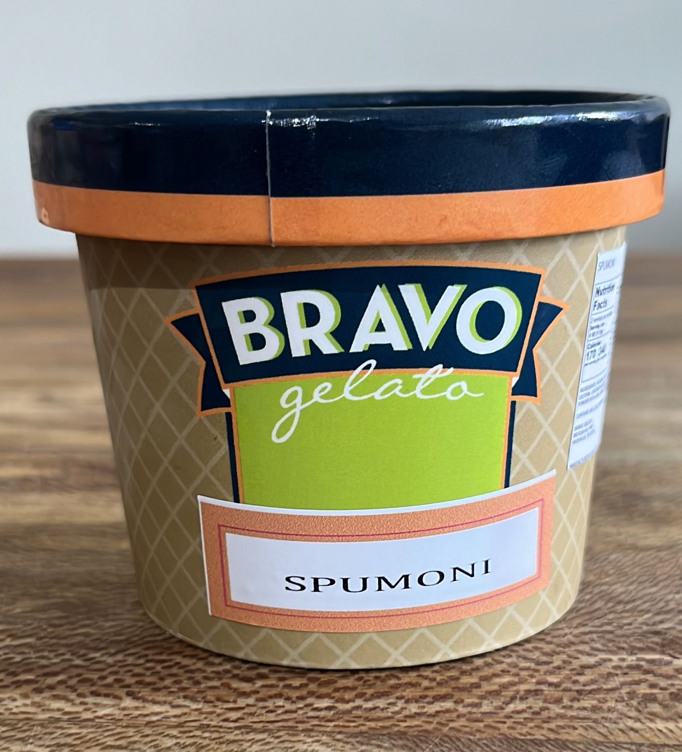 Bravo Gelato 1/2 Pint Spumoni