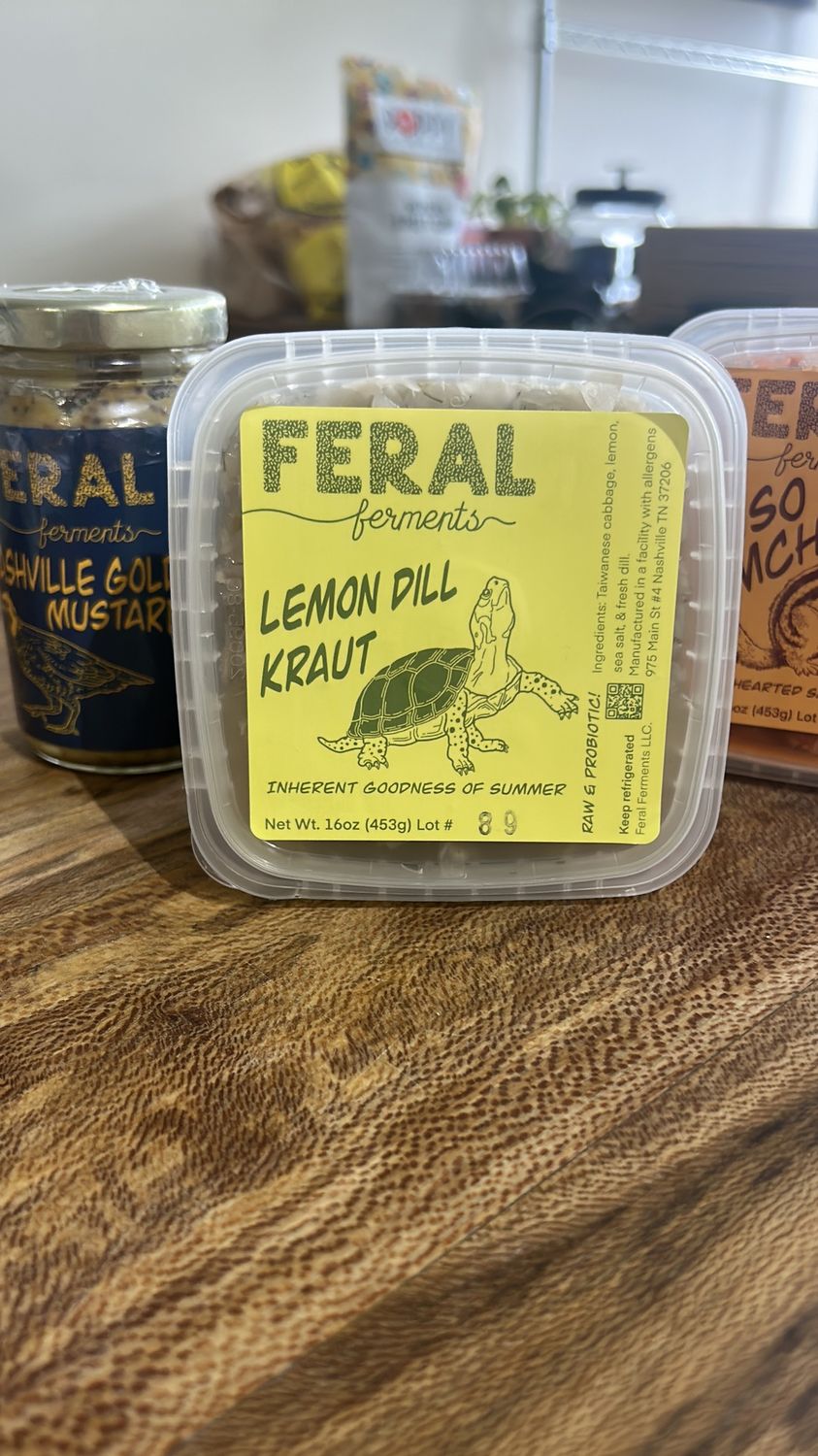 Kraut - Lemon Dill - Feral Ferments