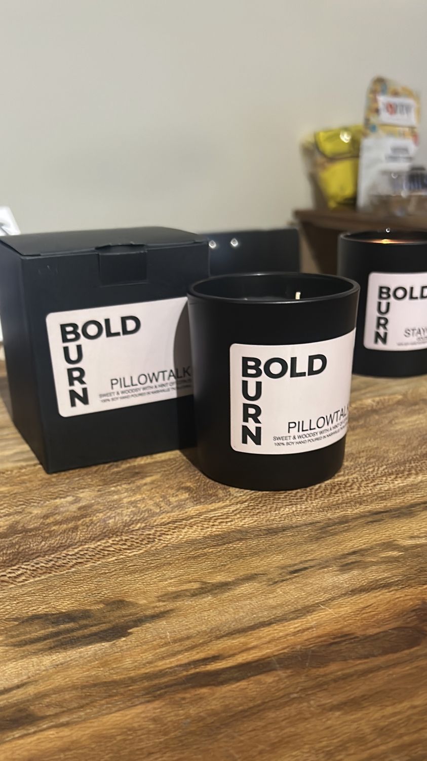 Bold Burn Pillowtalk Candle