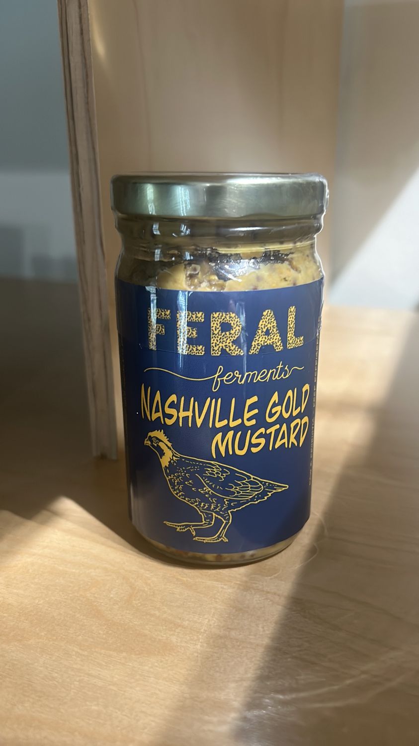 Feral Ferments Nashville Gold Mustard