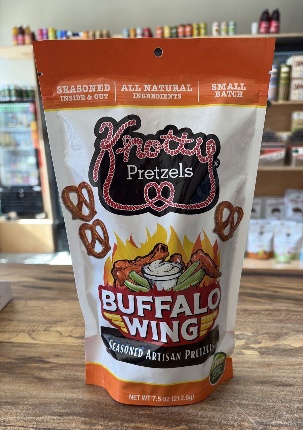 Knotty Pretzels Buffalo Wings