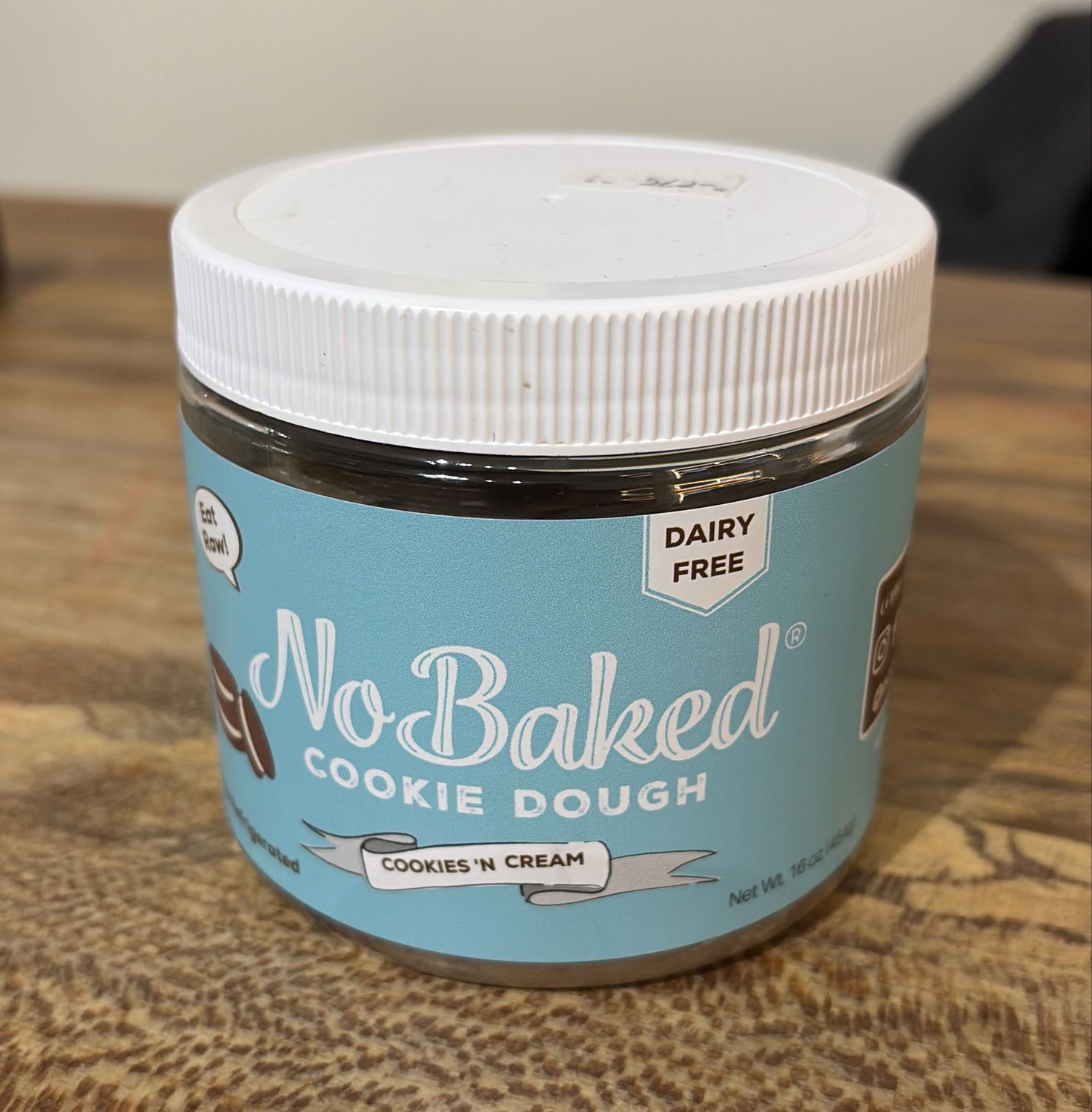 NoBaked- Cookie N&#39; Cream Cookie Dough