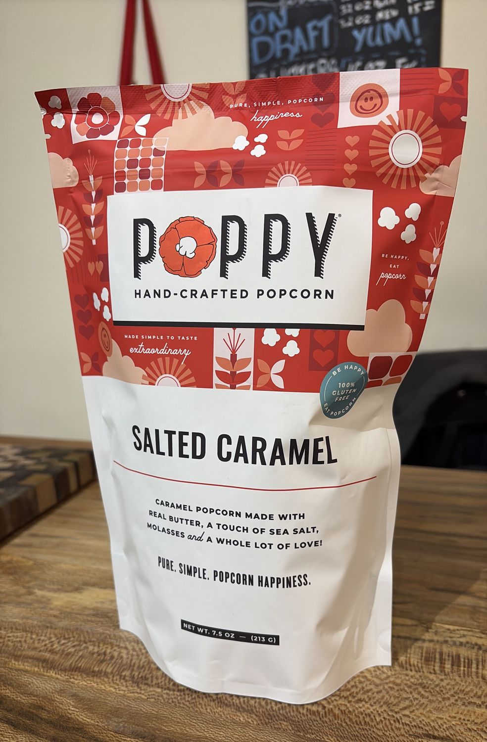 Poppy Handcrafted Popcorn- Salted Caramel