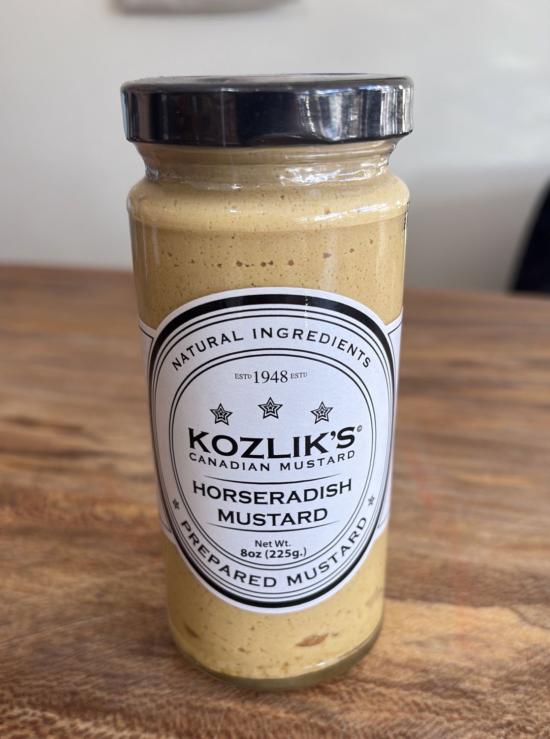 Kozliks Horseradish Mustard