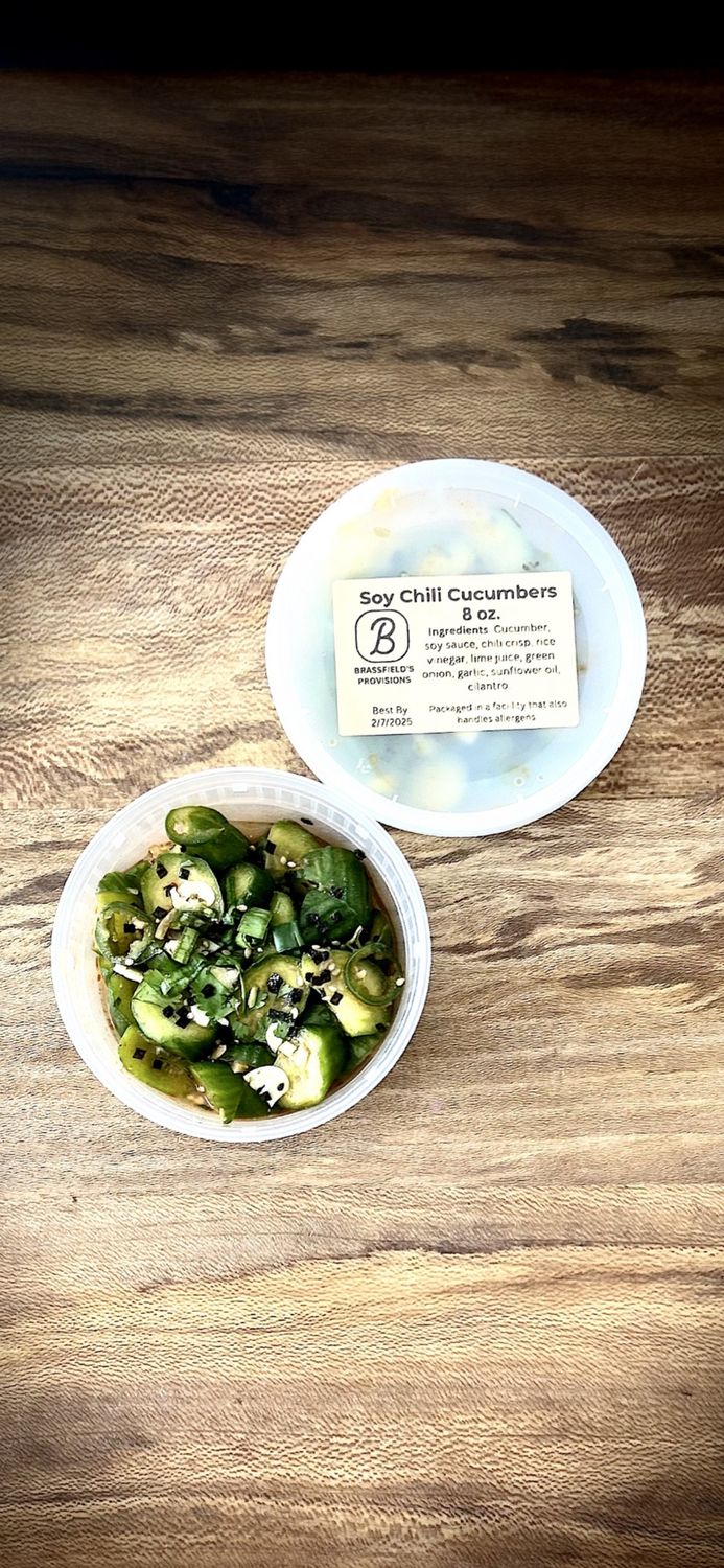 Soy Chili Cucumbers