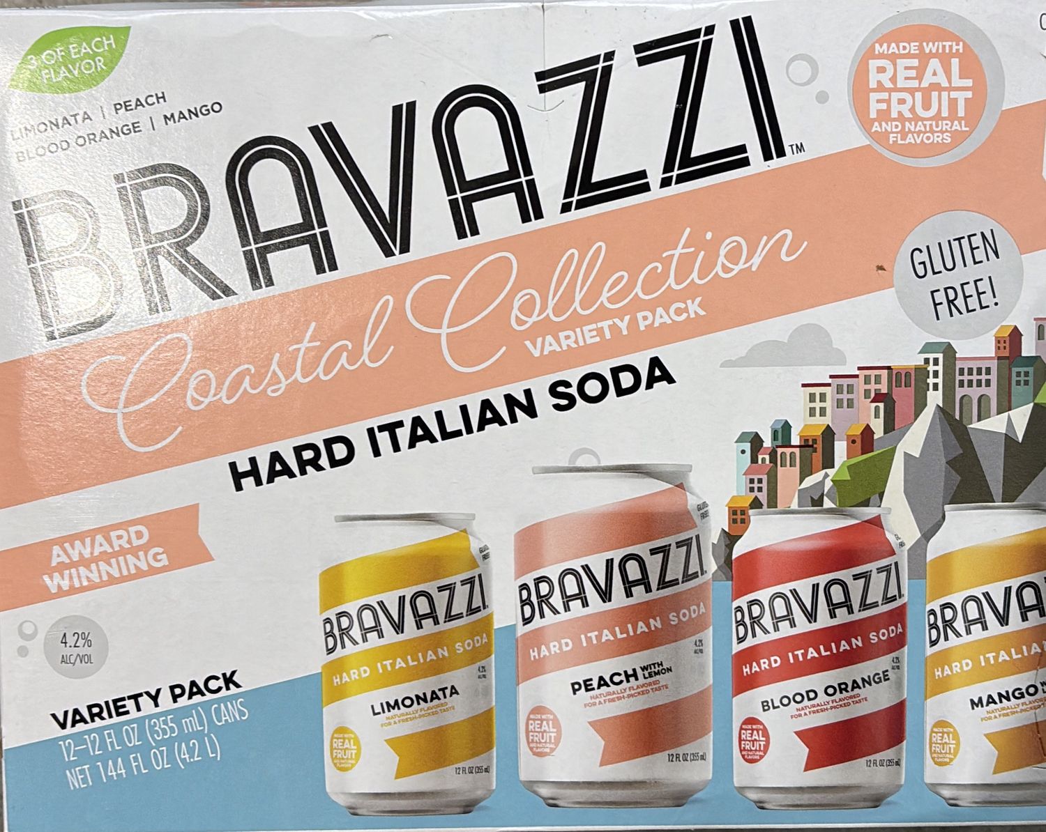 Bravazzi Coastal Variety Pack