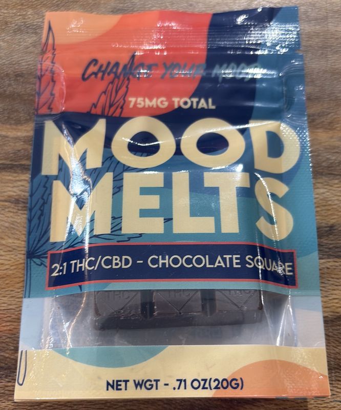 Burning Acre Mood Melts Dark Chocolate