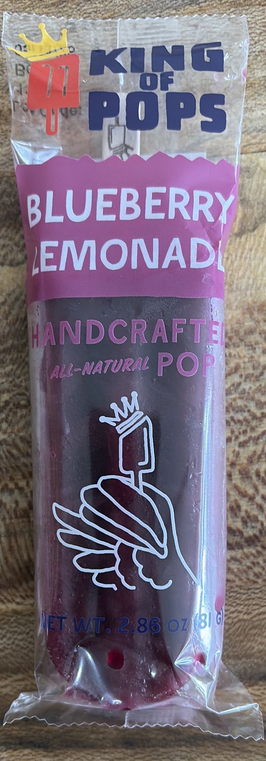 King of Pops - Blueberry Lemonade