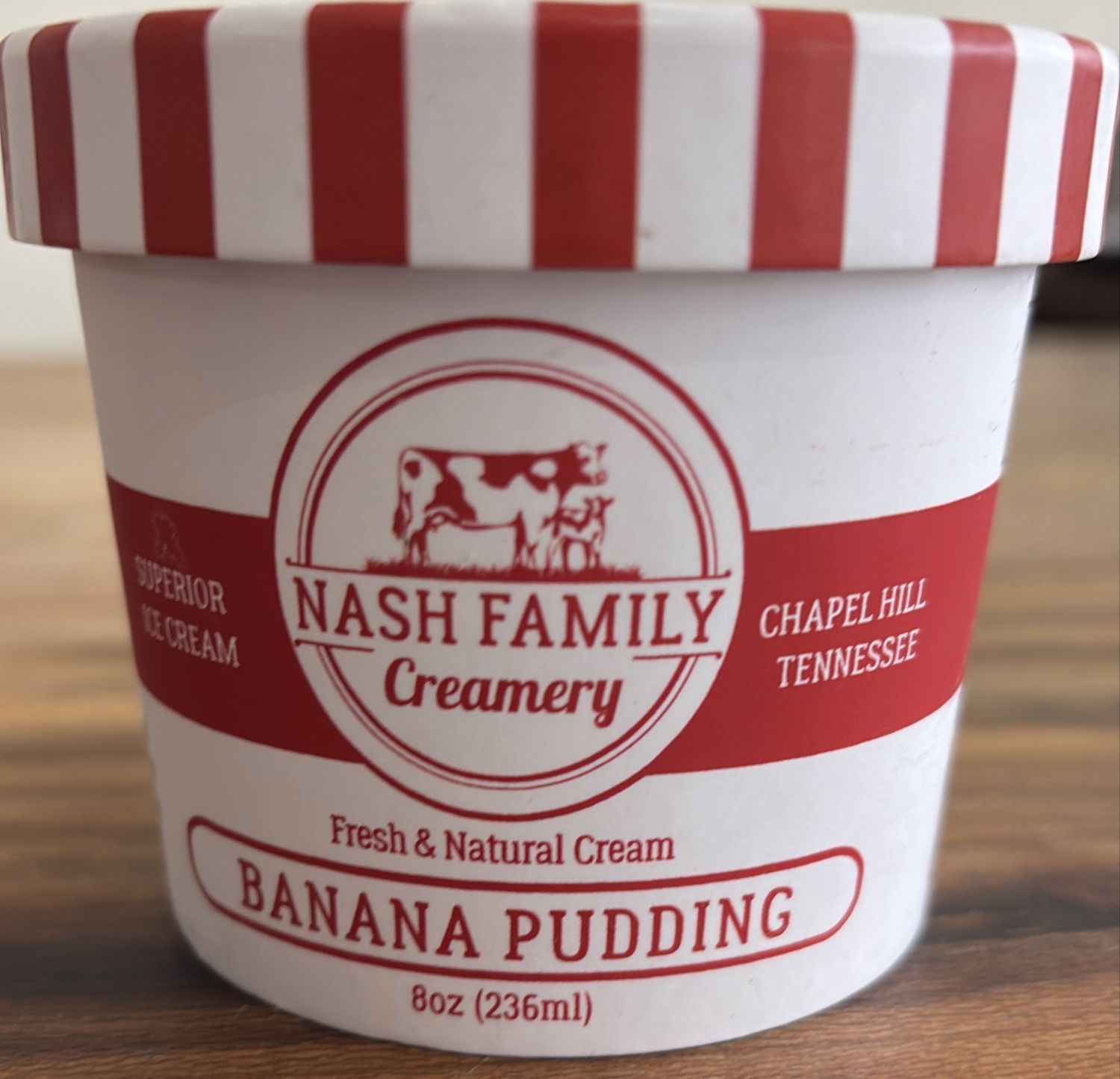 Nash Family Creamery - Banana Pudding Ice Cream