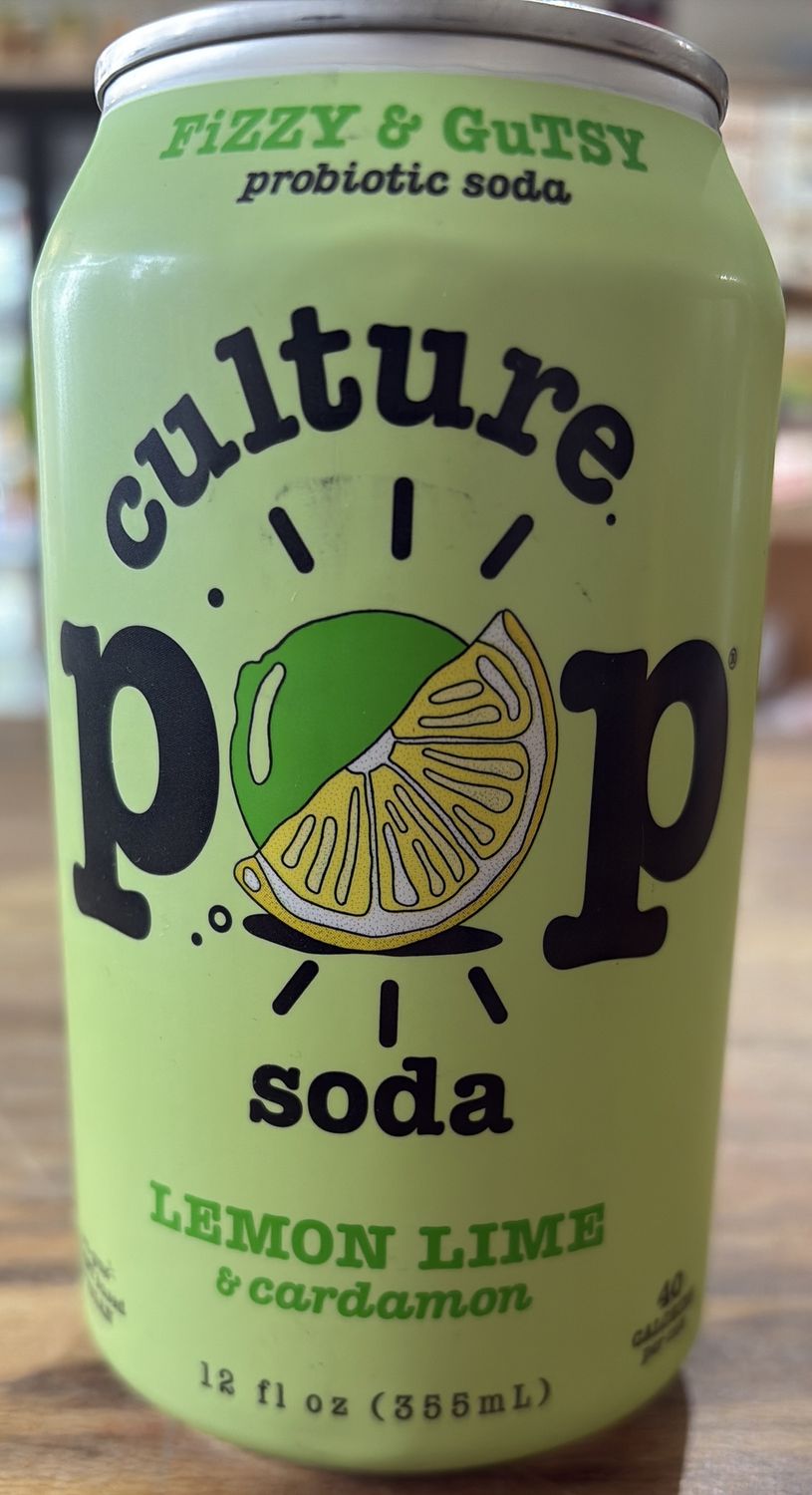 Culture Pop Soda Lemon Lime