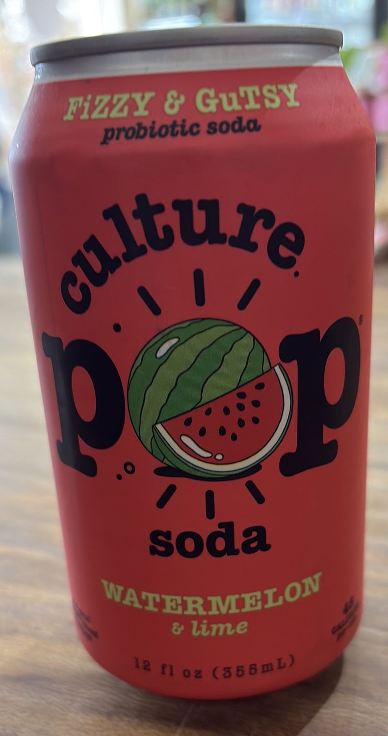 Culture Pop Soda Watermelon and Lime