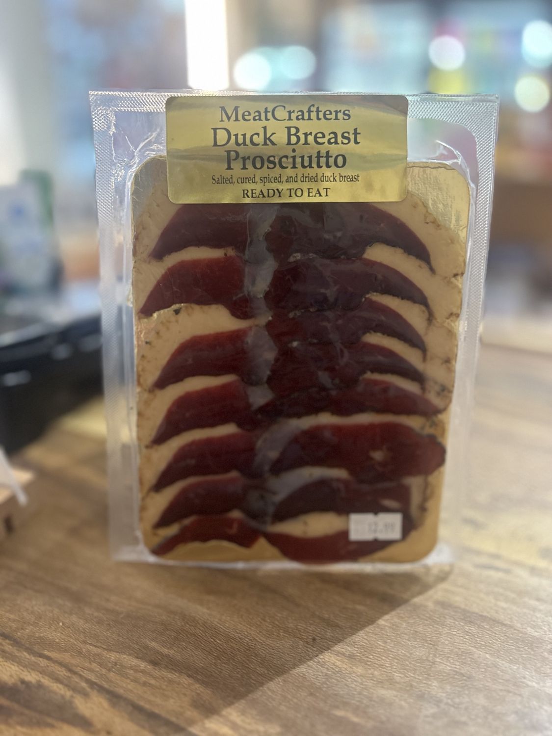 MeatCrafters Charcuterie - Sliced Duck Breast Prosciutto