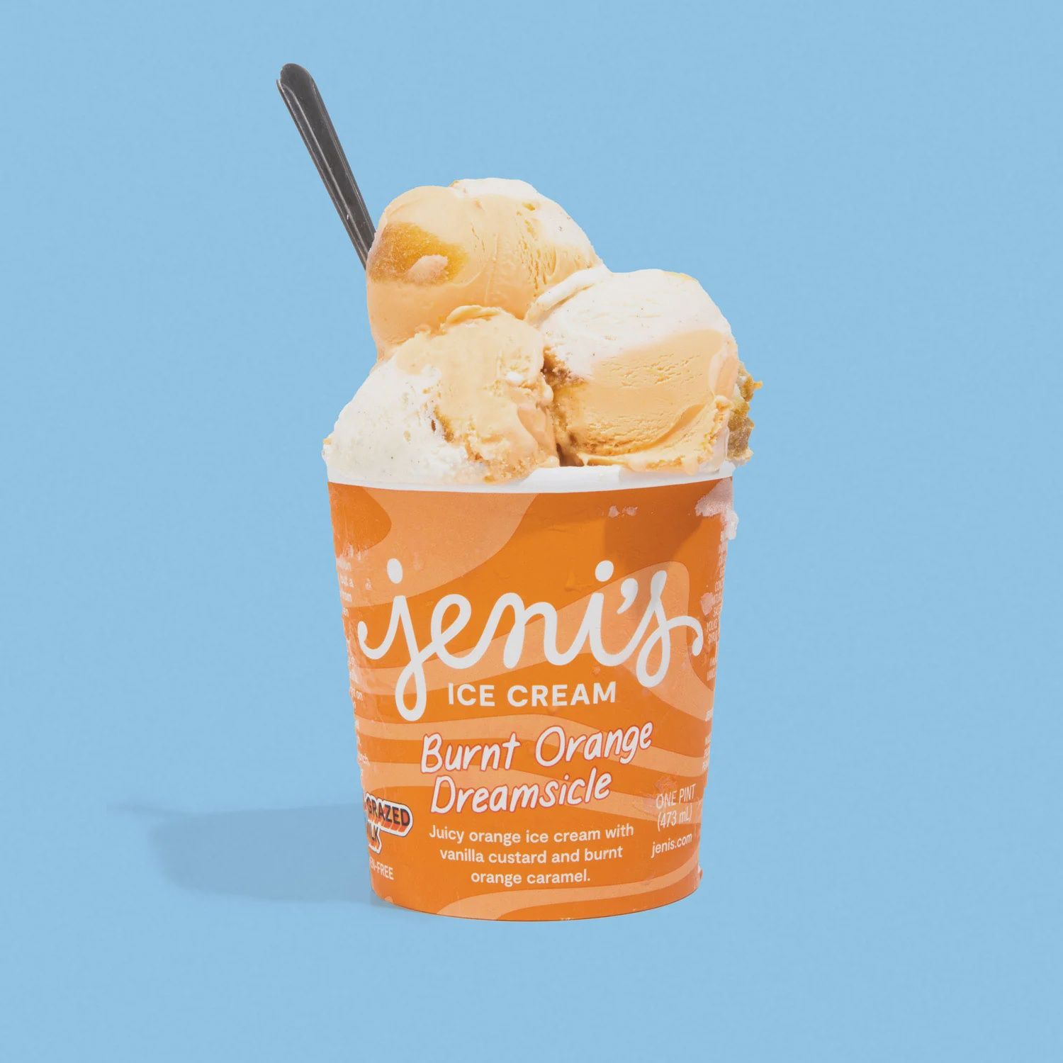 Jeni&#39;s Burnt Orange Dreamsicle Pint Case