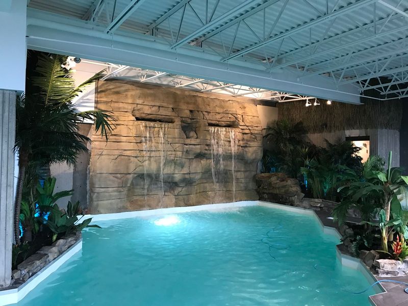 Hôtel Hilton - Fontaine intérieur