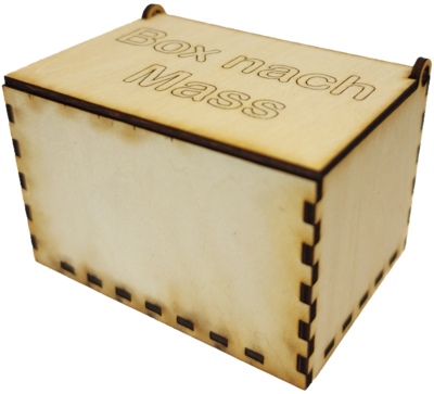 Holzbox nach Mass