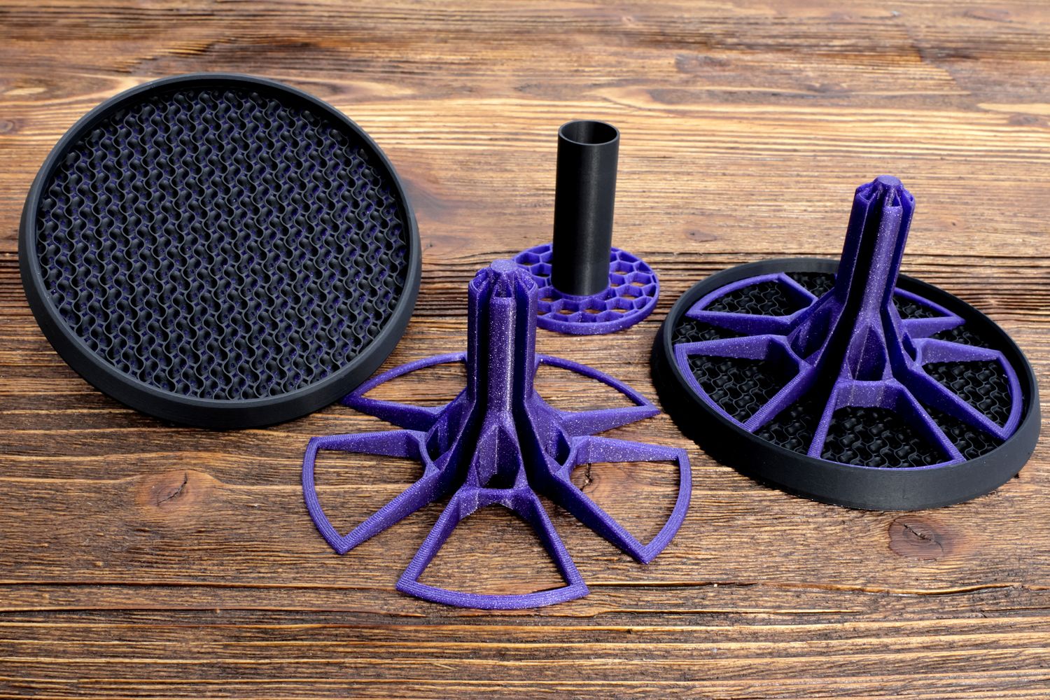 Küchenheld - Set Plus SCHWARZ - VIOLET