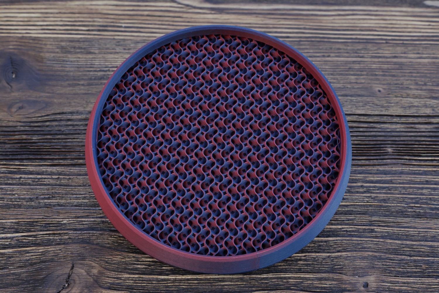 Küchenheld - Untersetzer BLAUROT