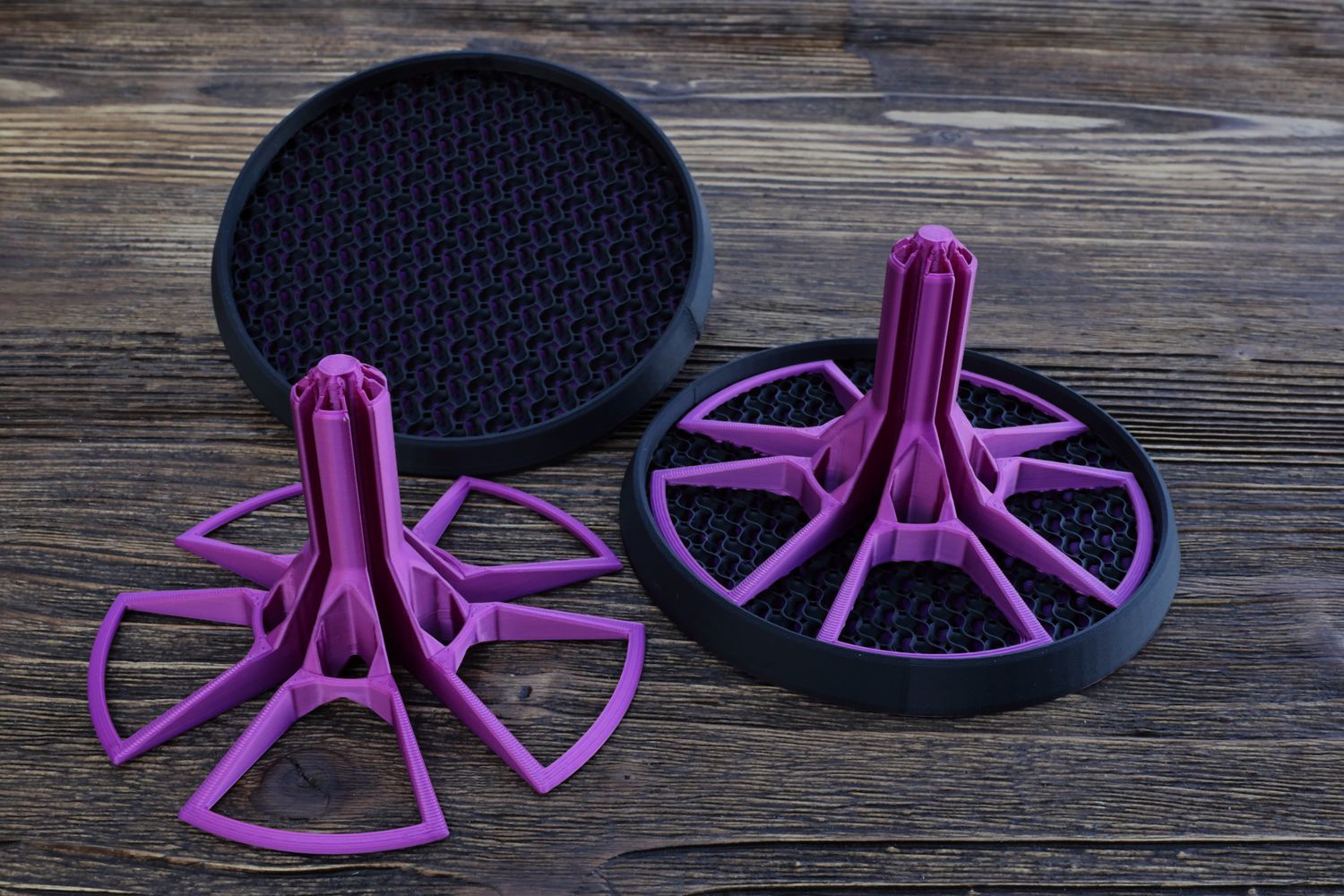 Küchenheld - Set SCHWARZ - PINK