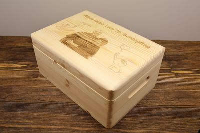 Lasergravur (Preis auf Anfrage)