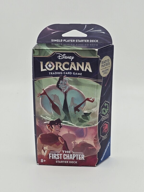 The First Chapter Emerald & Ruby Starter Deck - Disney Lorcana