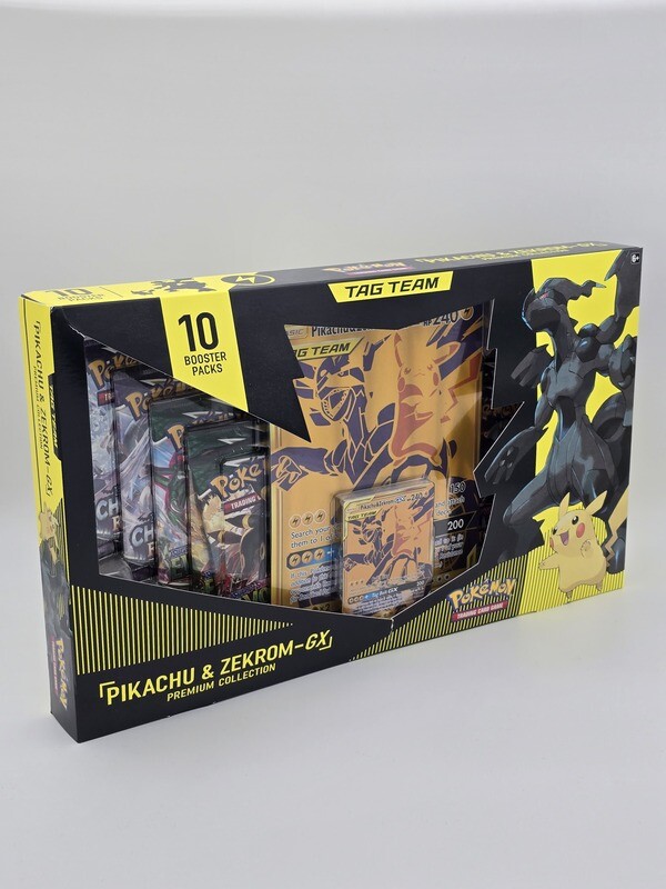 Tag Team Pikachu & Zekrom GX Premium Collection - B-Ware - Pokemon