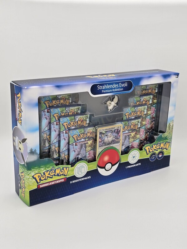 Pokemon Go Strahlendes Evoli Premium-Kollektion - Pokemon