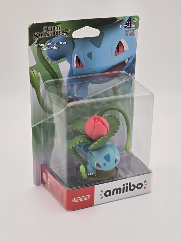 Ivysaur No. 76 amiibo Figur (Super Smash Bros. Collection) - Pokemon