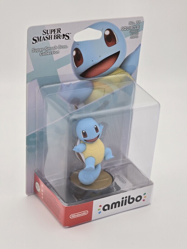 Squirtle No. 77 amiibo Figur (Super Smash Bros. Collection) - Pokemon