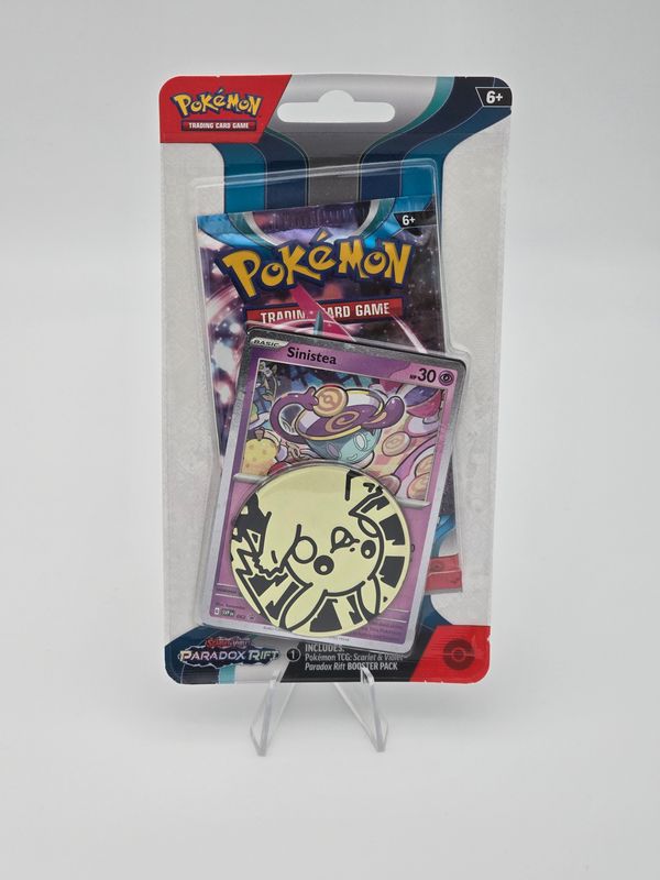 Paradox Rift SV04 Checklane Blister Sinistea - Pokemon