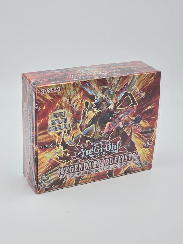 Legendary Duelist - Soulburning Volcano - Display 1. Auflage (Deutsch) - Yu-Gi-Oh!