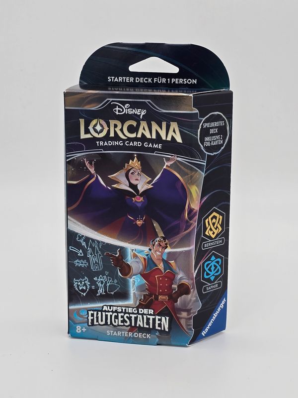 Aufstieg der Flutgestalten Bernstein & Saphir Starter Deck - Disney Lorcana