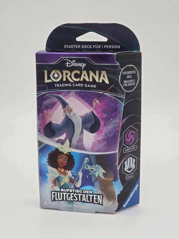 Aufstieg der Flutgestalten Amethyst & Stahl Starter Deck - Disney Lorcana