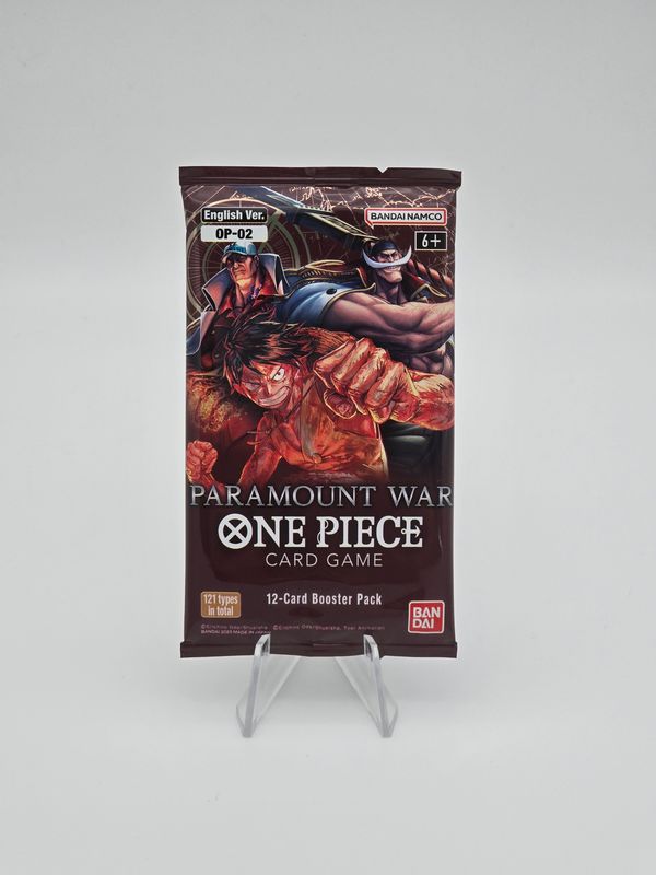 Paramount War OP02 Booster (Englisch) - One Piece Card Game