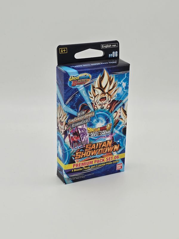 Saiyan Showdown PP06 Premium Pack Set - Dragon Ball Super Card Game