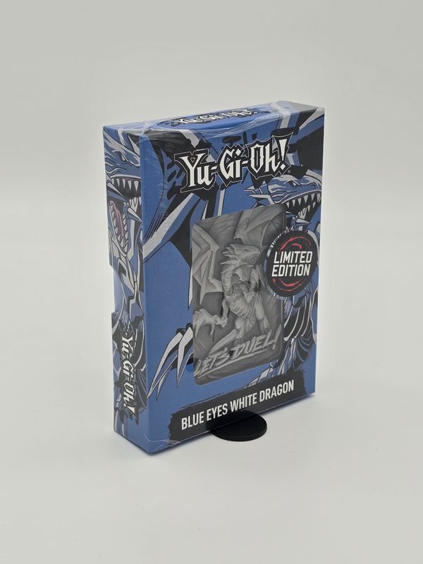Blue Eyes White Dragon Metallkarte LIMITED EDTION - Yu-Gi-Oh!
