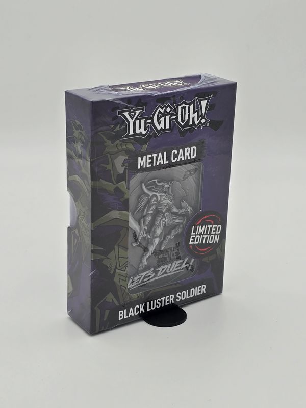 Black Luster Soldier Metallkarte LIMITED EDTION - Yu-Gi-Oh!