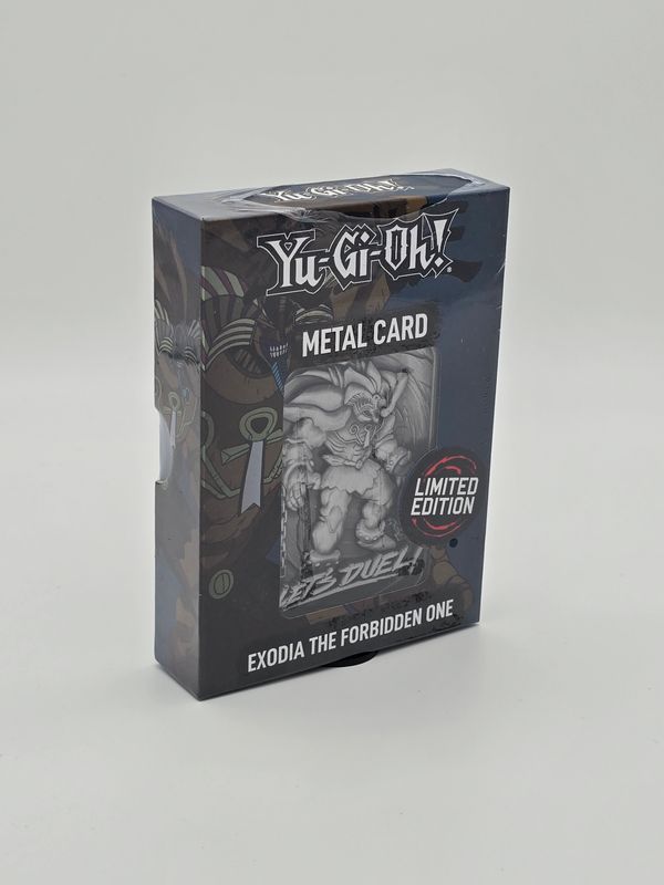 Exodia the Forbidden One Metallkarte LIMITED EDTION - Yu-Gi-Oh!